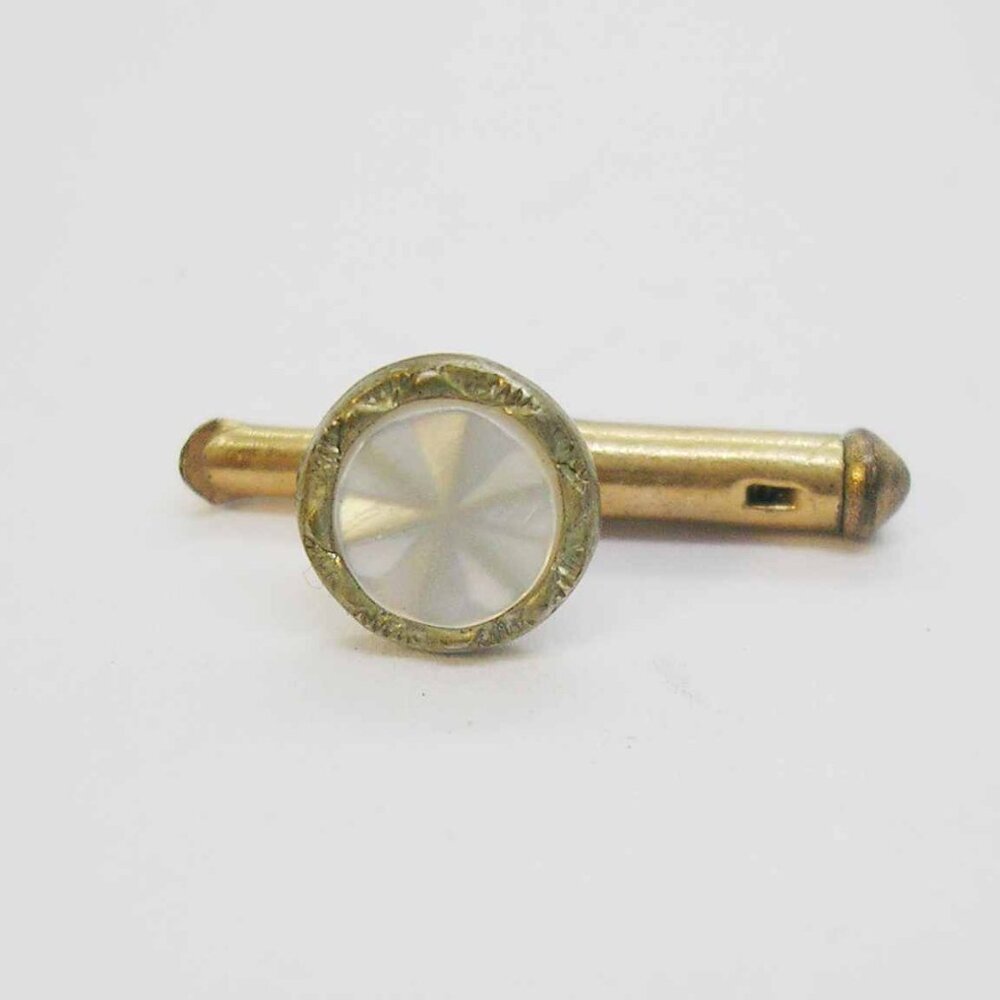 Tuxedo Studs Waistcoat Buttons Set Of 3 Mother Of… - image 2